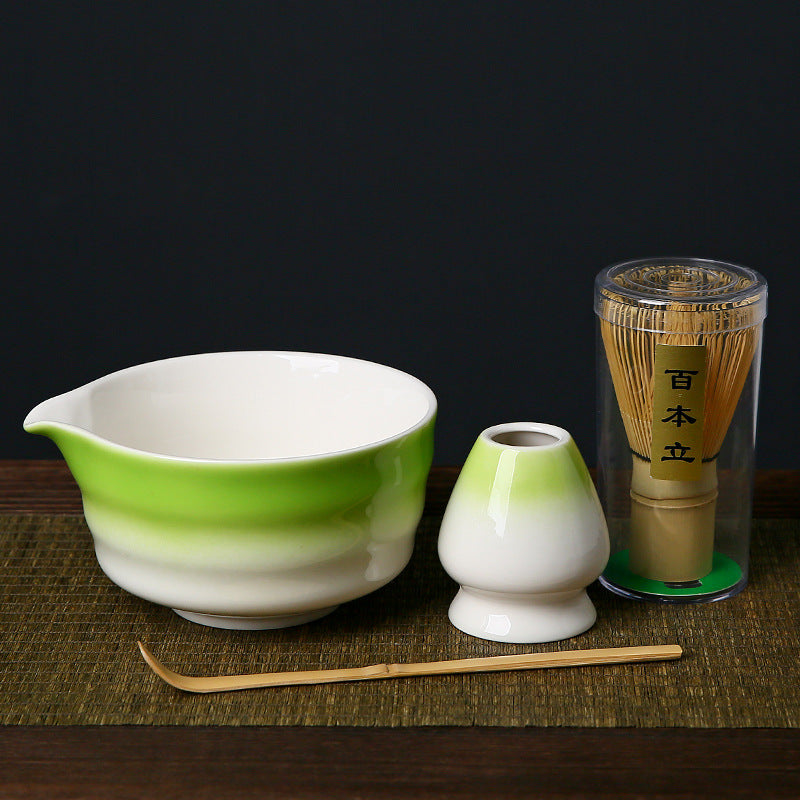 Essentials Matcha Set — Green and White
