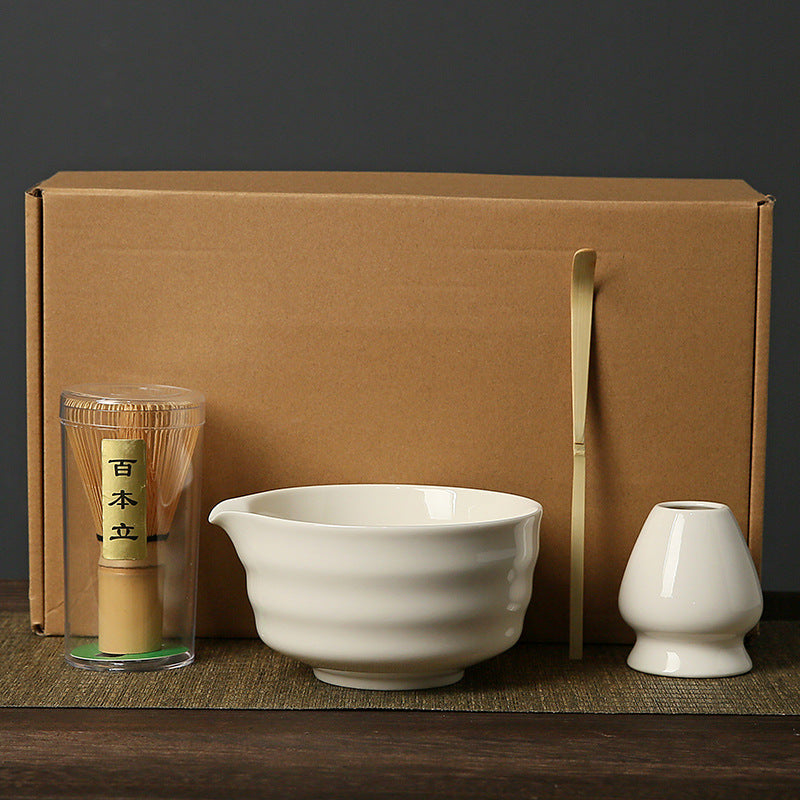 Essentials Matcha Set — Cream