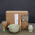 Artisan Matcha Set — Speckled Sage