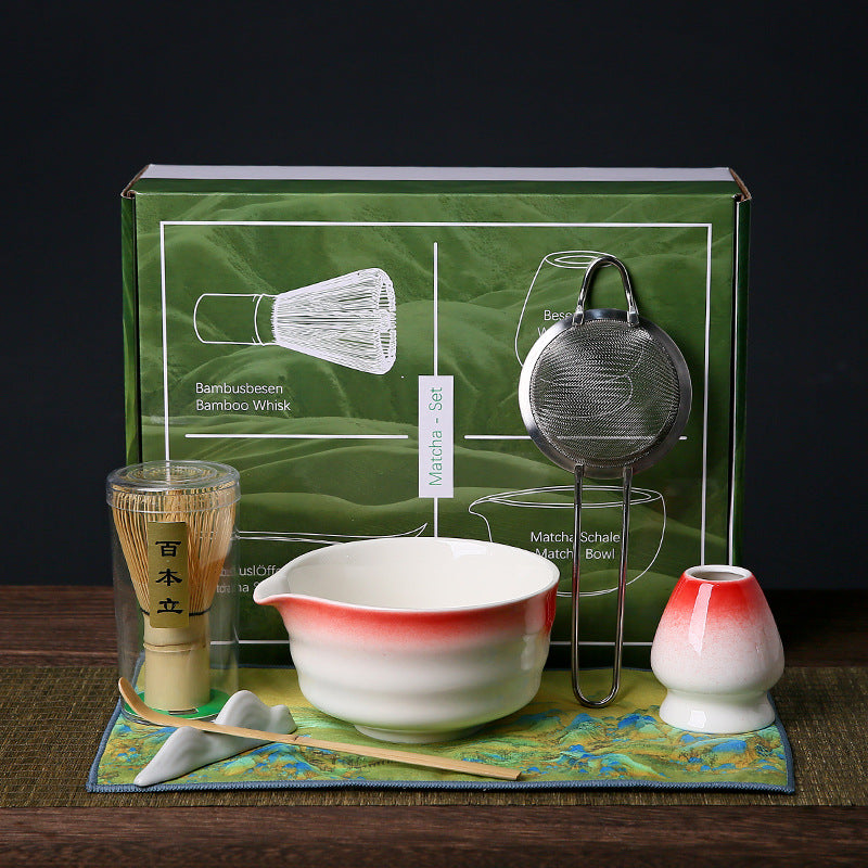 Ultimate Matcha Set — Red and White