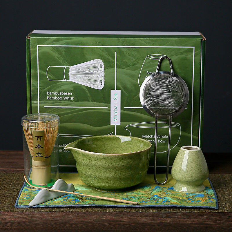 Ultimate Matcha Set — Deep Green