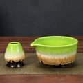 Matcha Bowl and Whisk Stand — Green Kiln Baked