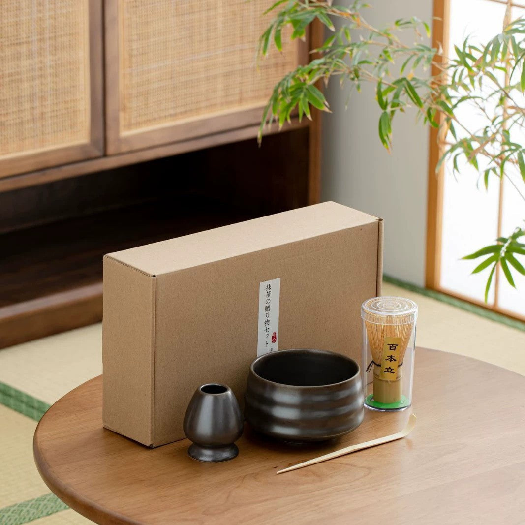 Essentials Matcha Set — Antique Gold