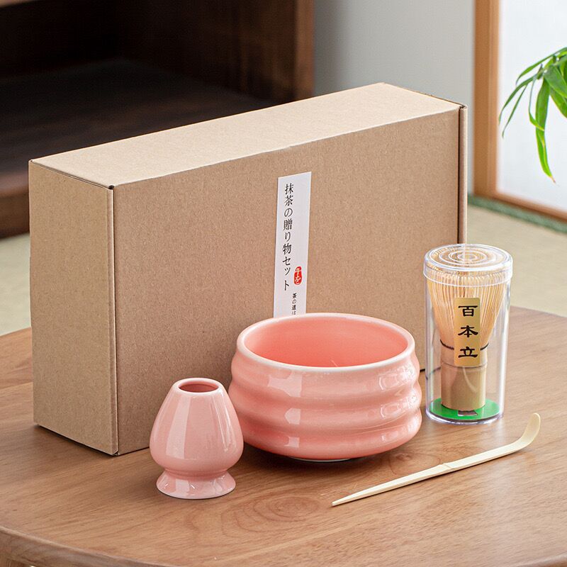 Essentials Matcha Set — Pink