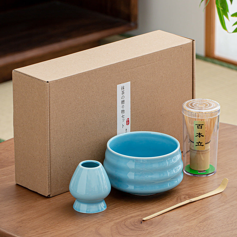 Essentials Matcha Set — Sky Blue