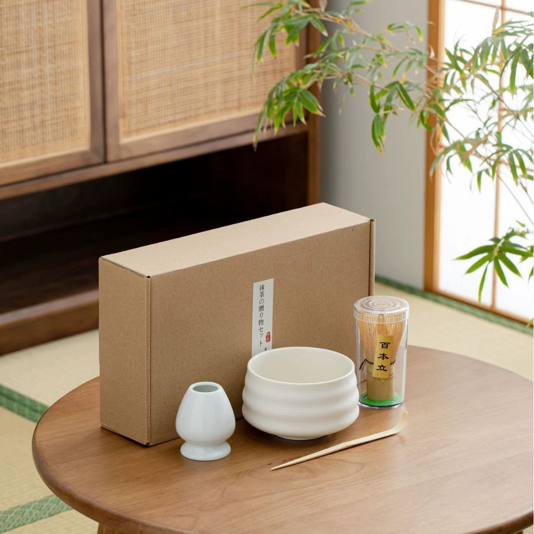 Essentials Matcha Set — White Dew