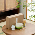 Essentials Matcha Set with Spout — Gradient Green