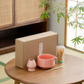 Essentials Matcha Set with Spout — Pink