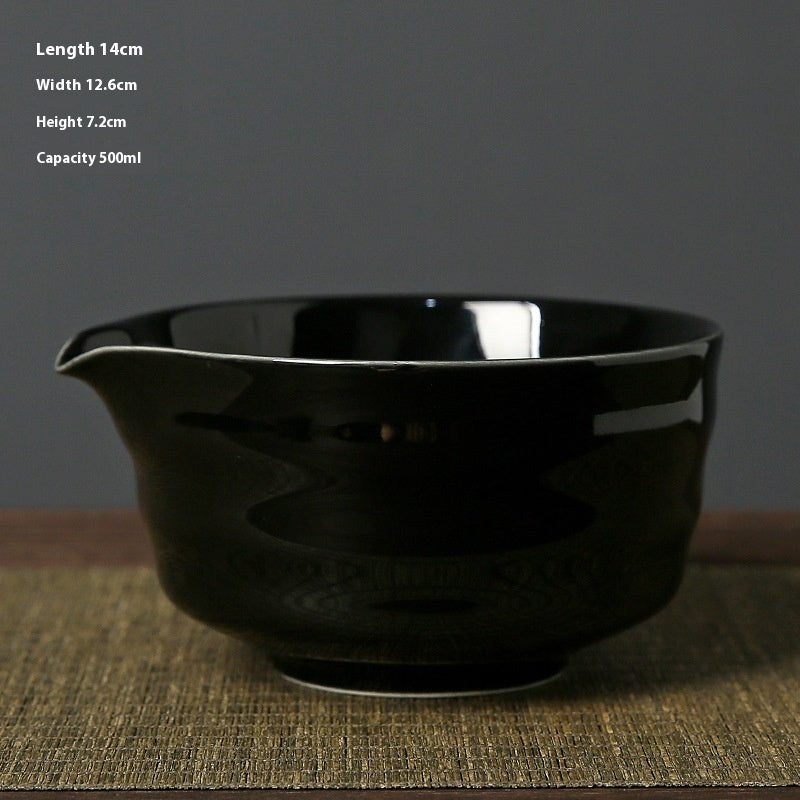 Matcha Bowl — Bright Black
