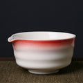 Matcha Bowl — Red and White