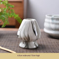 Matcha Whisk Stand — Black and White
