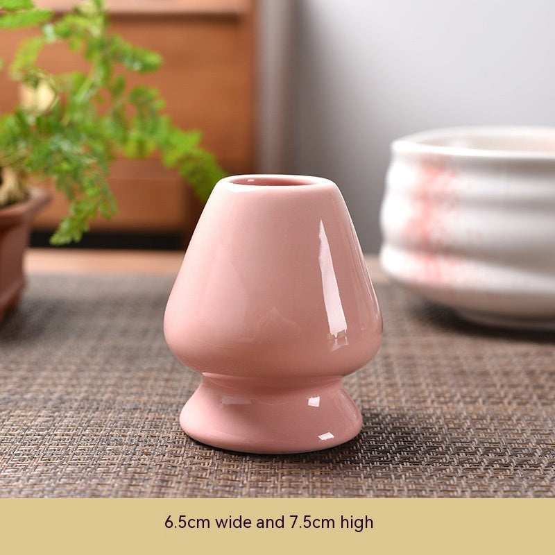 Matcha Whisk Stand — Pink